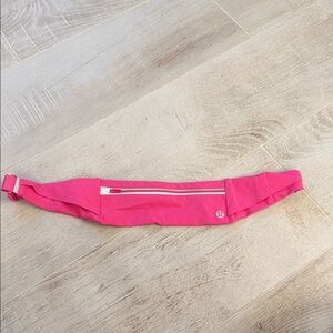 Pink Lululemon Running Bag